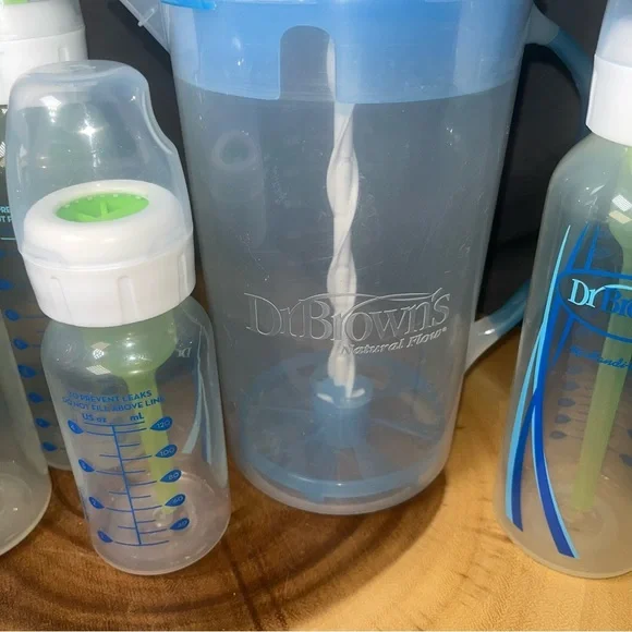 Dr. Brown's Baby Bottle Set with Blue Accents - Picture 5 of 6